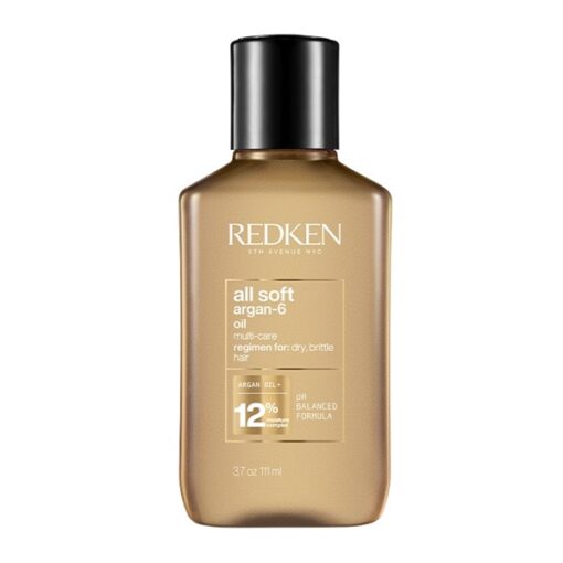 Redken All Soft Λάδι Με 6 Για Αφυδατωμένα Μαλλιά 111ml