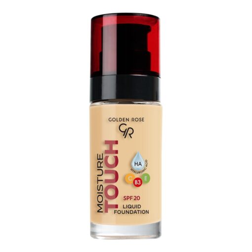 GOLDEN ROSE MOISTURE TOUCH LIQUID FOUNDATION - Image 4