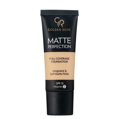 GOLDEN ROSE MATTE PERFECTION FOUNDATION - Image 3